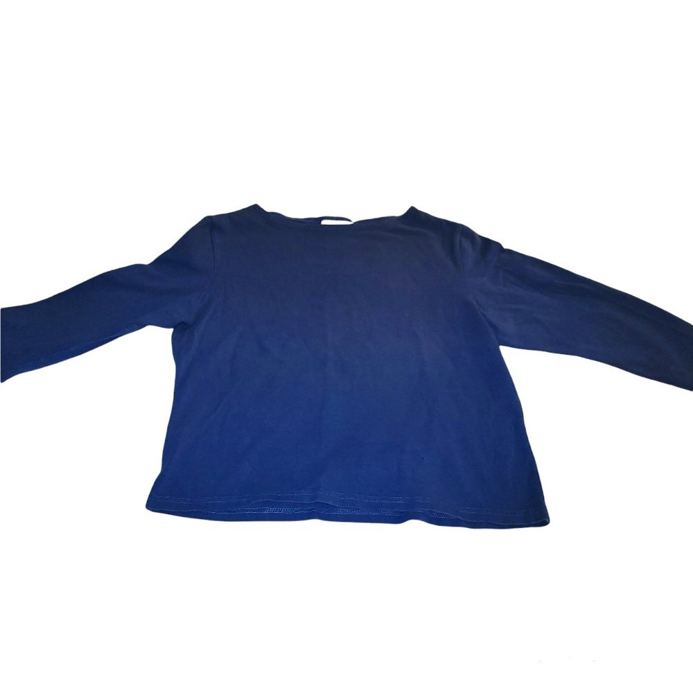 Soft Blue 3/4 sleeve tshirt - Freeport Studio (LL Bean)